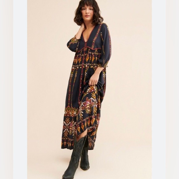 Free People Dresses & Skirts - COPY - New Free People Foley maxi dress size S
Retail $168